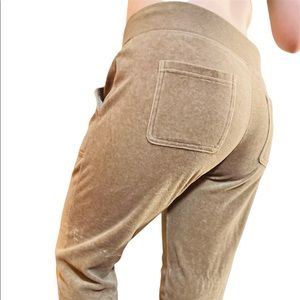 NY & co velour style Y2K sweats